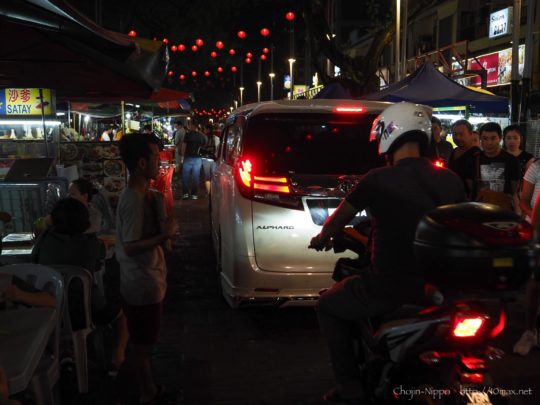 Jalan Alor　アロー通り　クアラルンプール