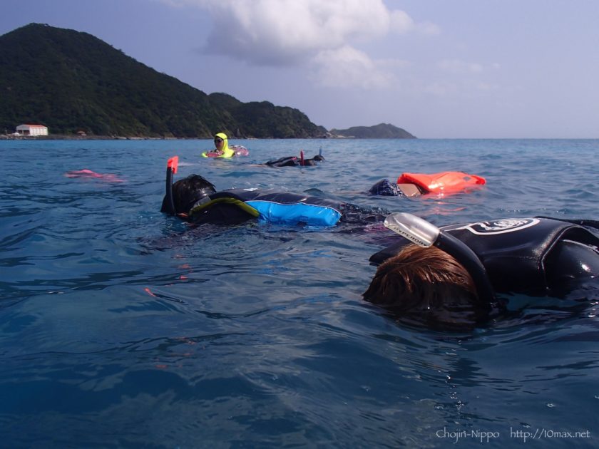 渡嘉敷島　シュノーケリング