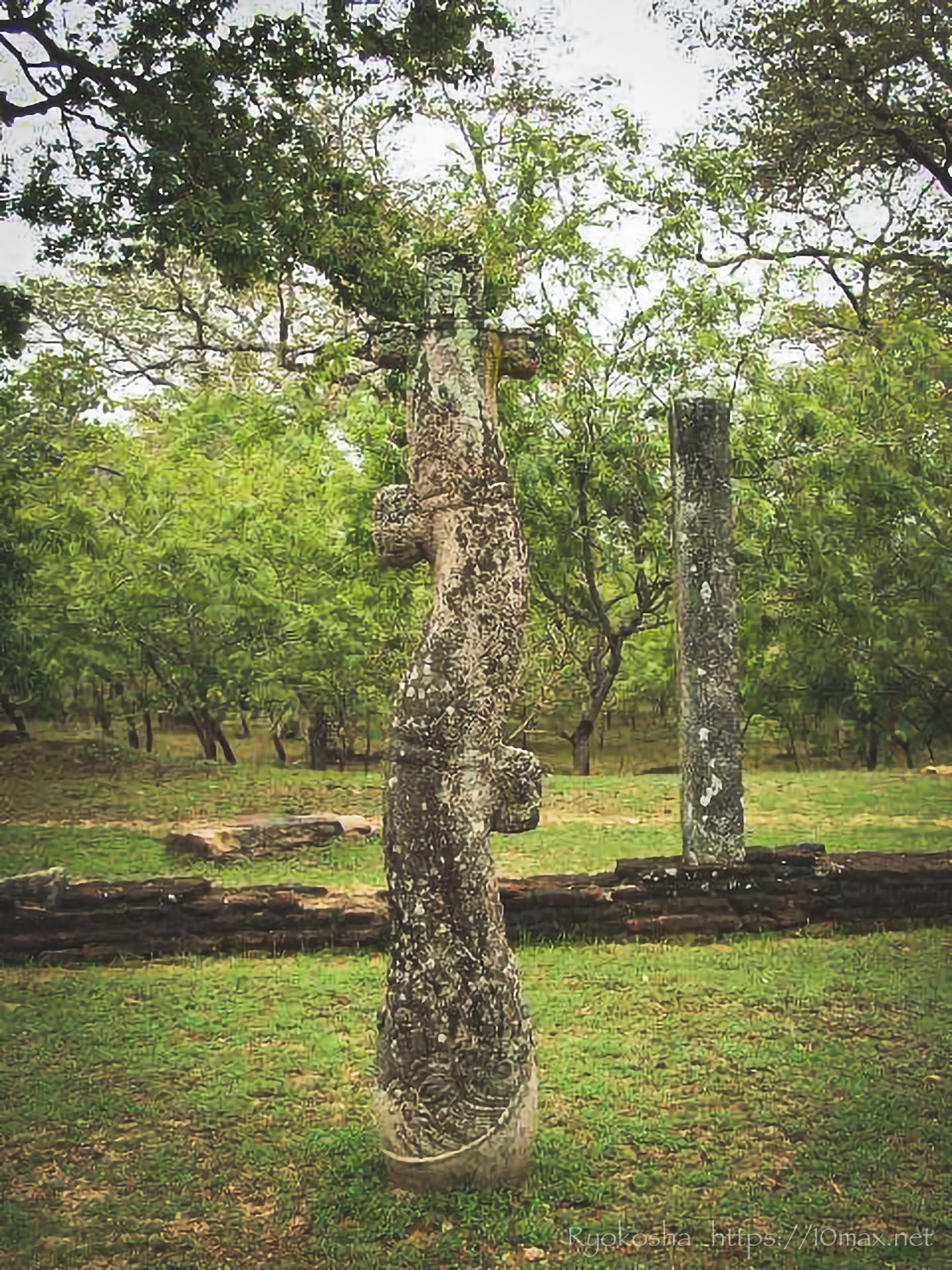 スリランカ　ポロンナルワ　遺跡　世界遺産　クワドラングル