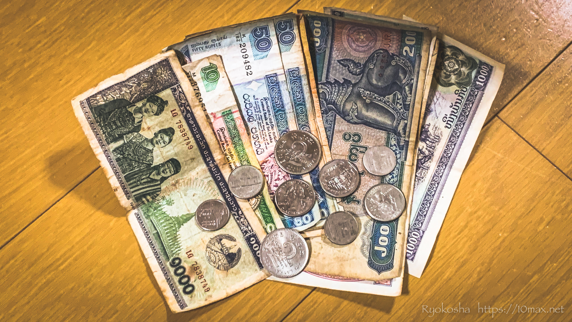 世界　海外　補助通貨　セント　セン　銭