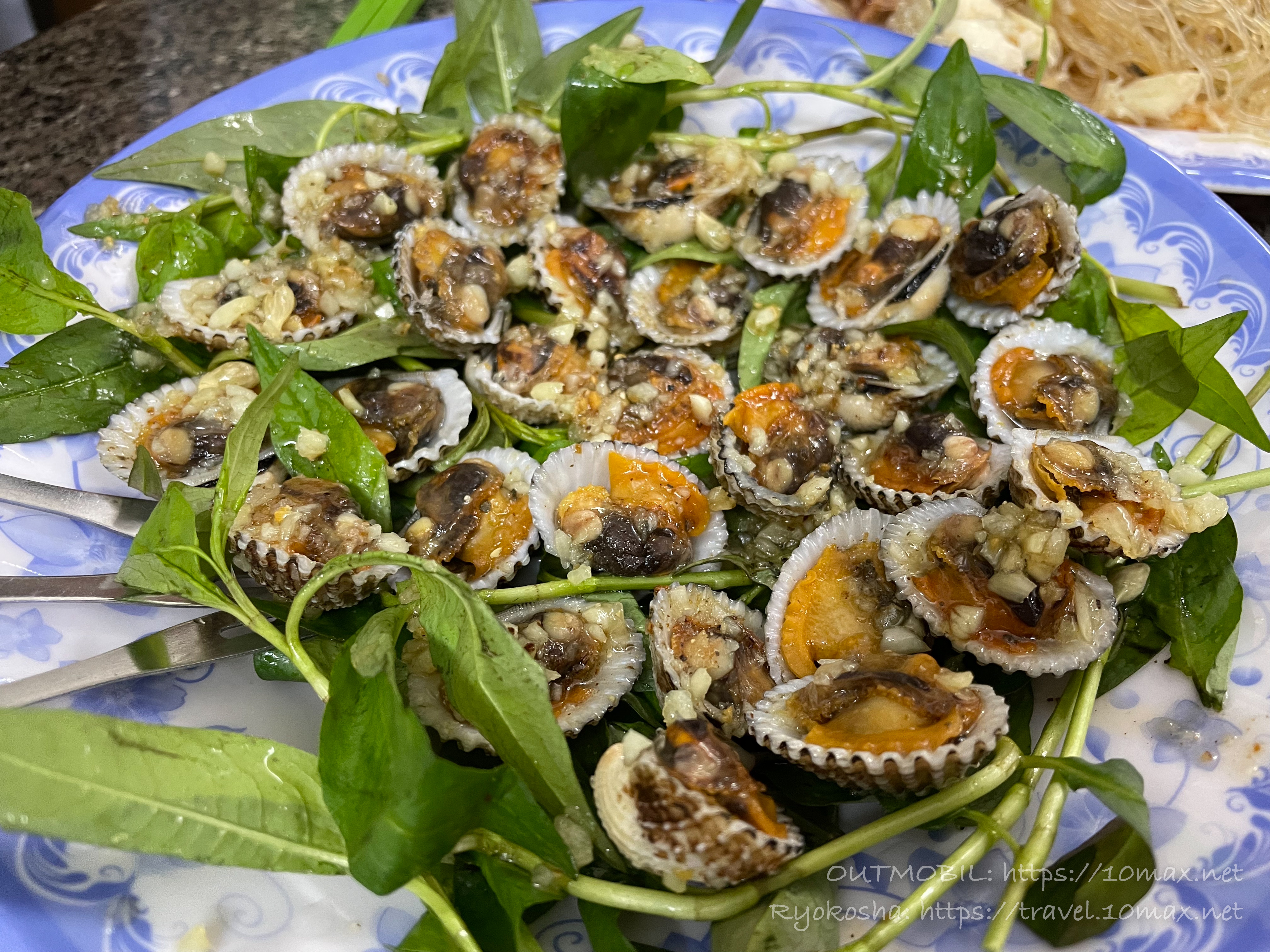ハイガイのニンニクソテー, Quan 94, 蟹料理, ホーチミン, ローカルグルメ