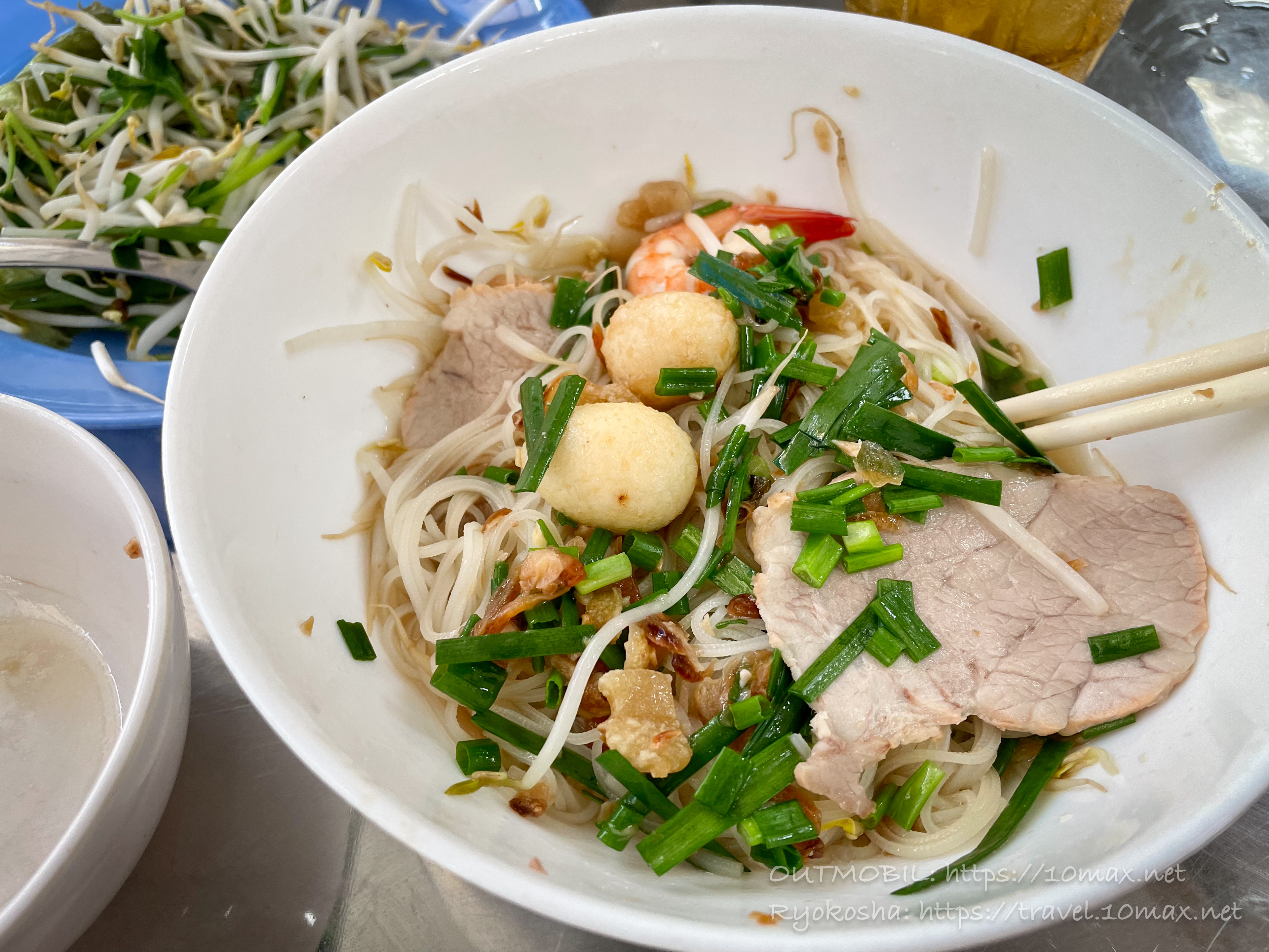 Như Lan（ニューラン）のHu Tieu Nam Vang（カンボジア風フーティウ麺）, つけ麺