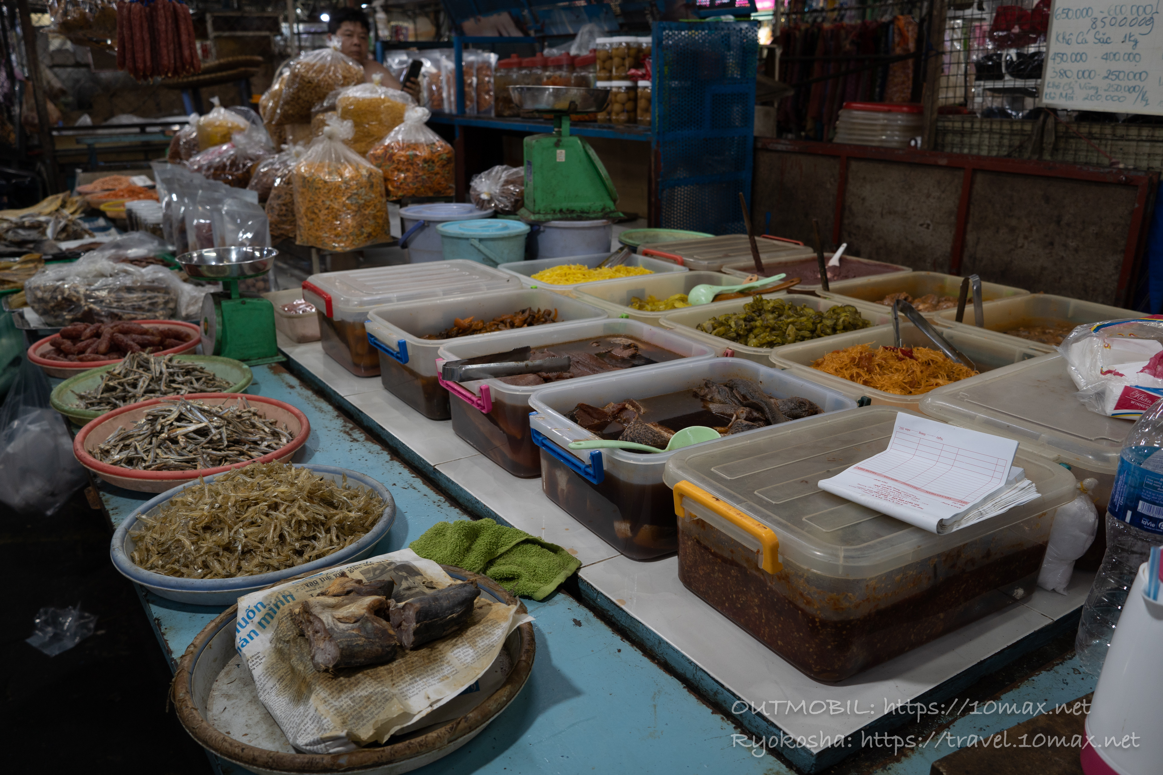 Chợ Tân Mỹ（タンミー市場）の食堂, ホーチミン