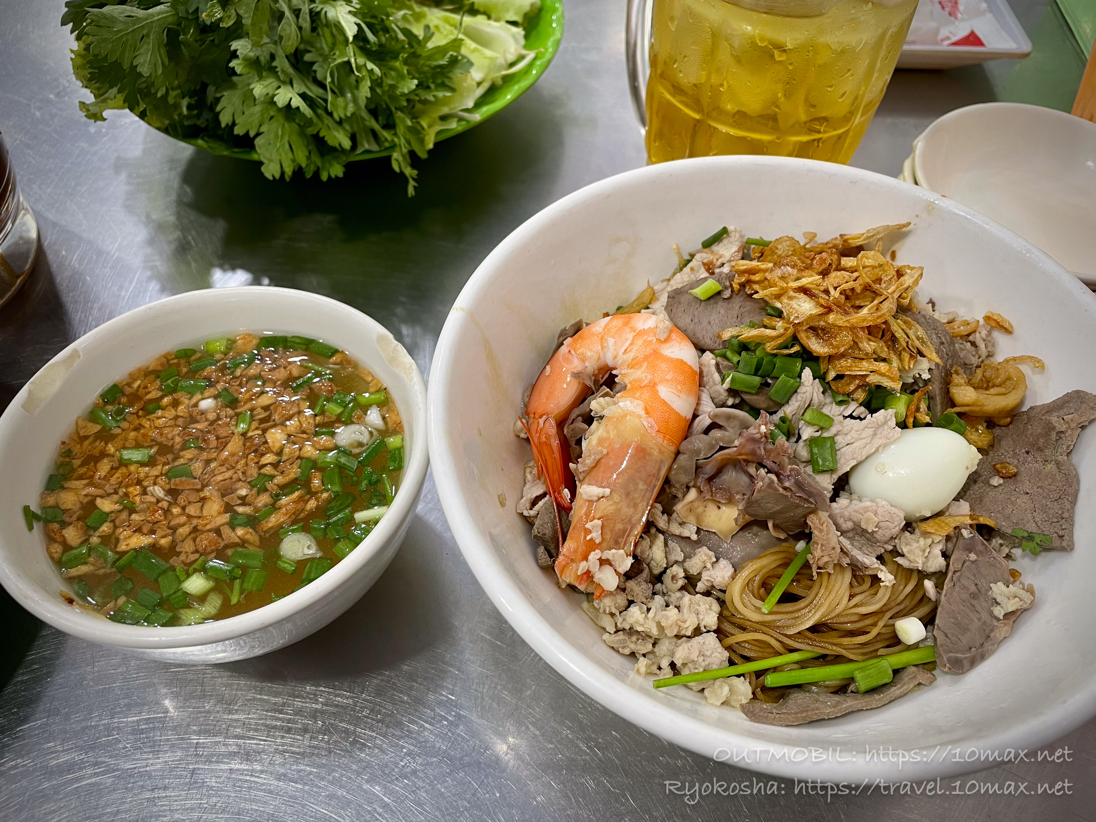 フーティウナンバン（つけ麺タイプ）, Hủ Tiếu Nam Vang Thành Đạt, ホーチミン1区