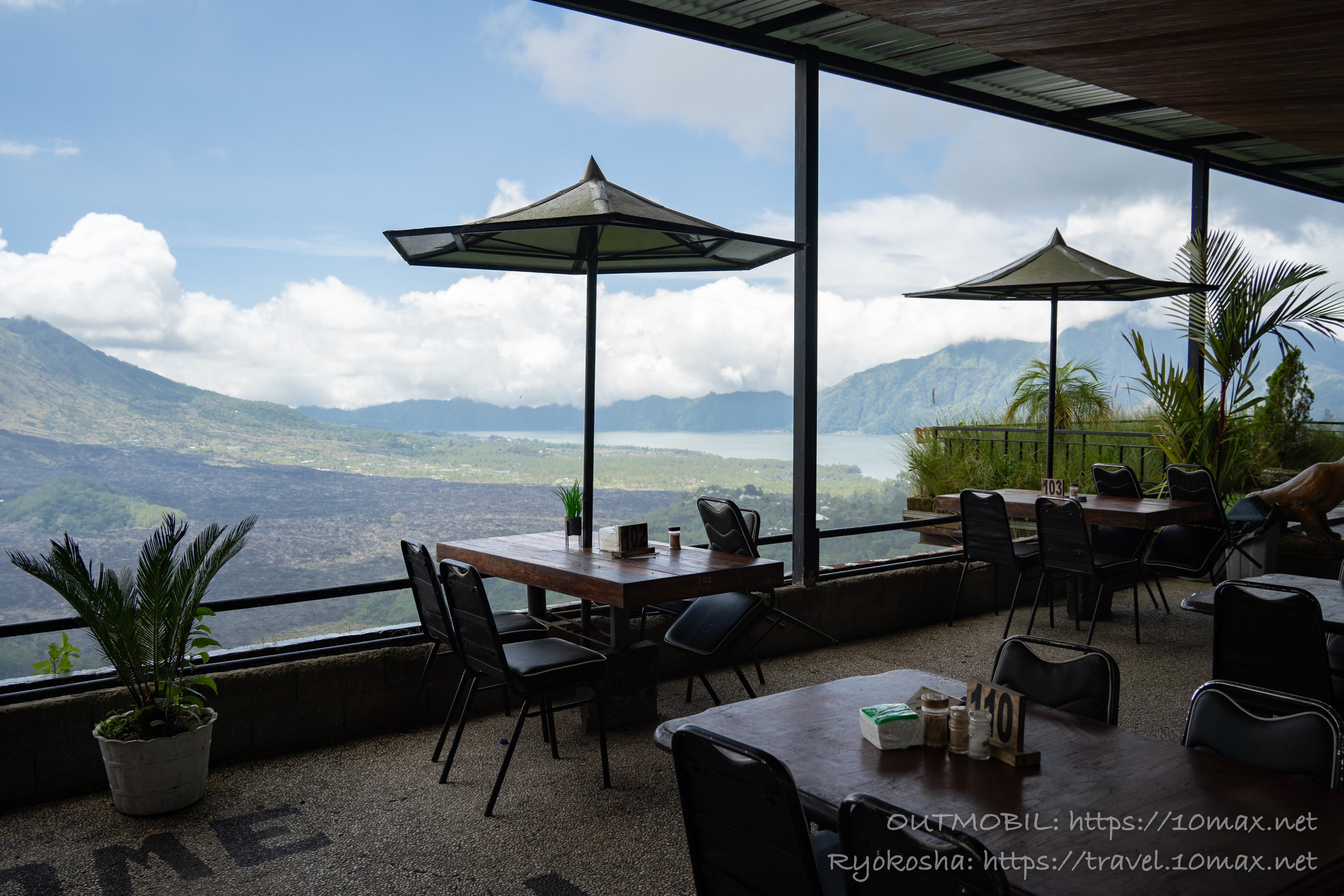 Batur Sari Restaurant, キンタマーニ高原, 絶景, バトゥール湖, バリ島