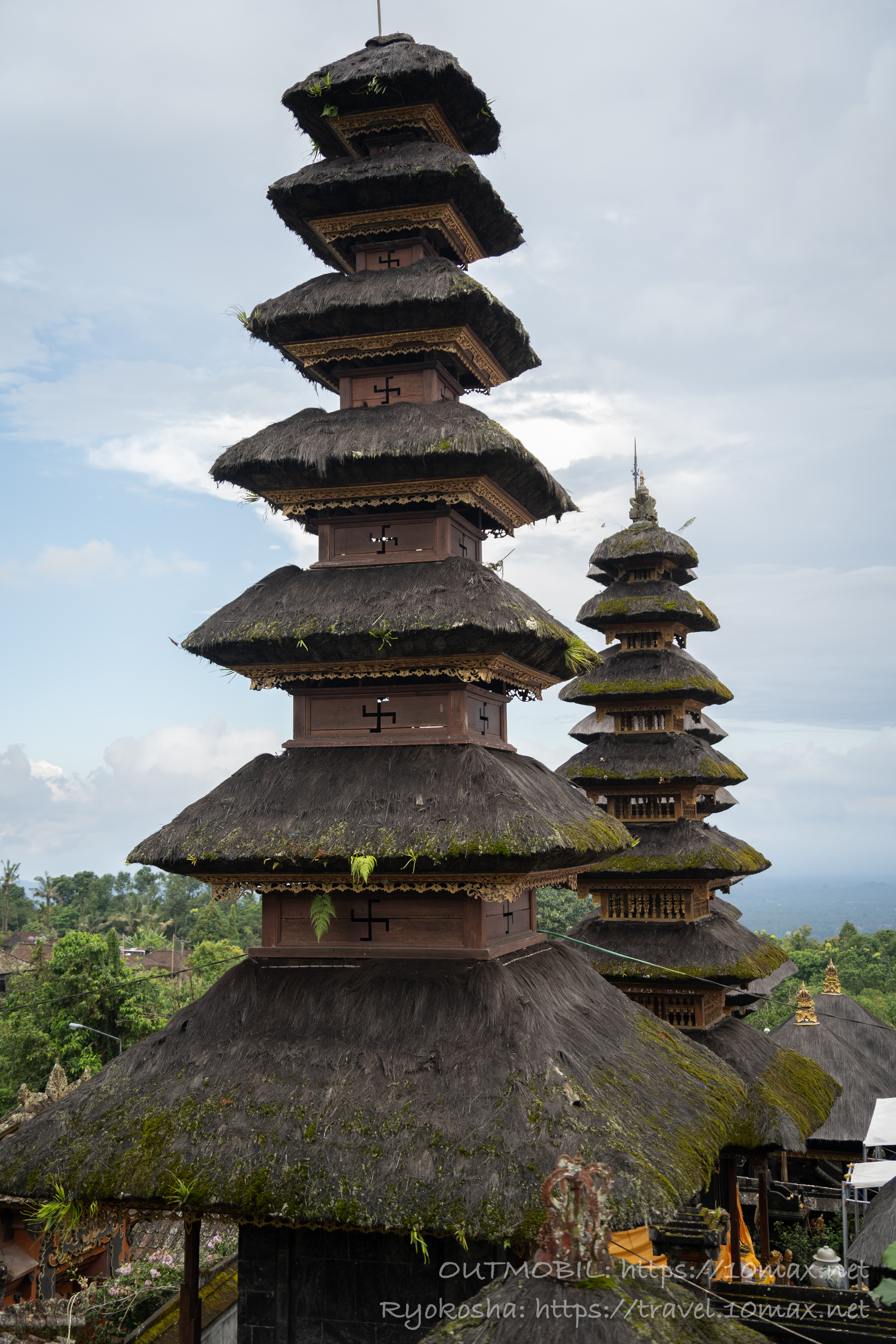 頂上, ブサキ寺院, バリ島
