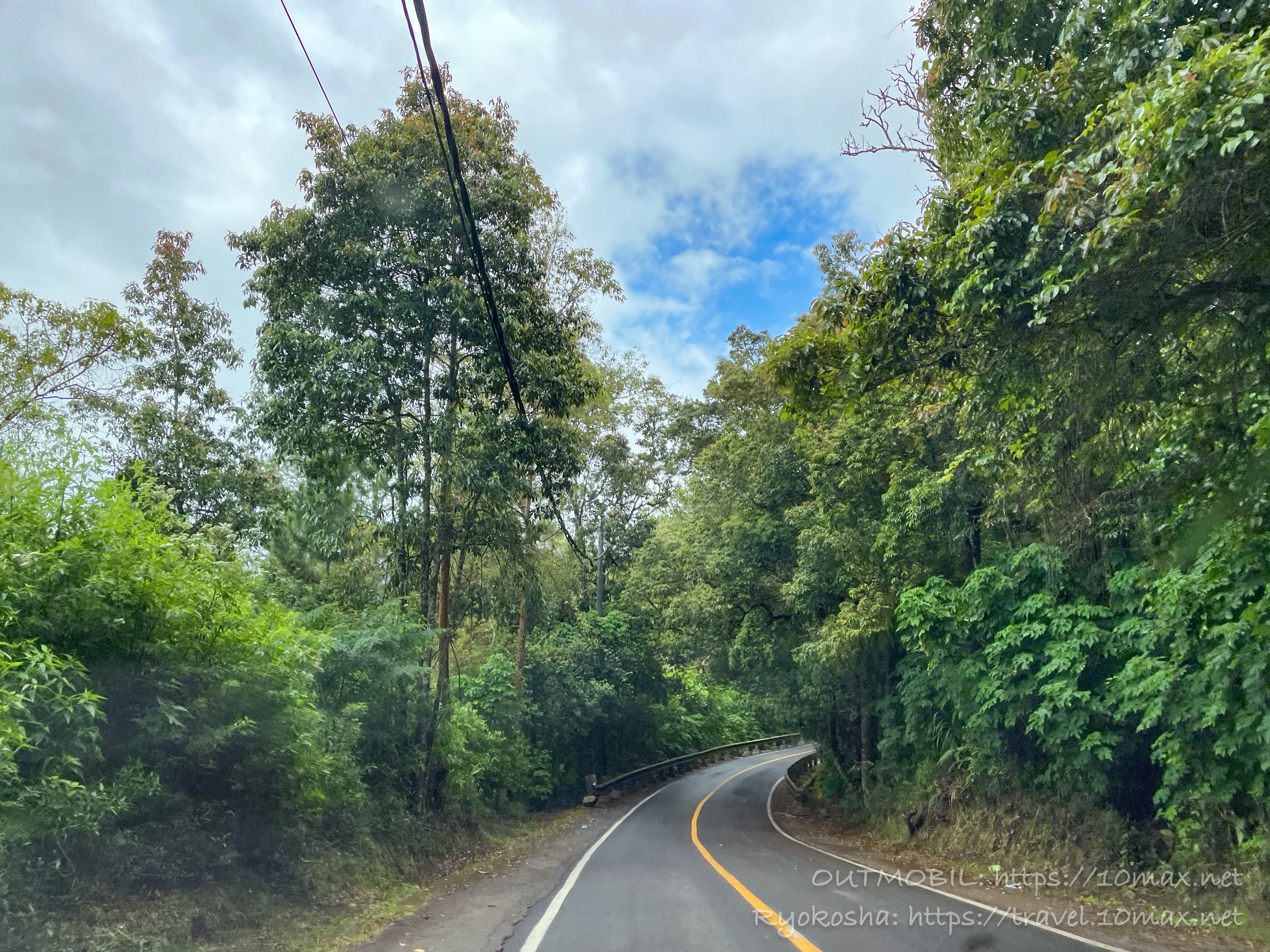 バリ島, ドライブ, 高原の道