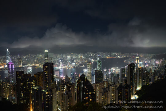ビクトリア・ピークの夜景, 香港