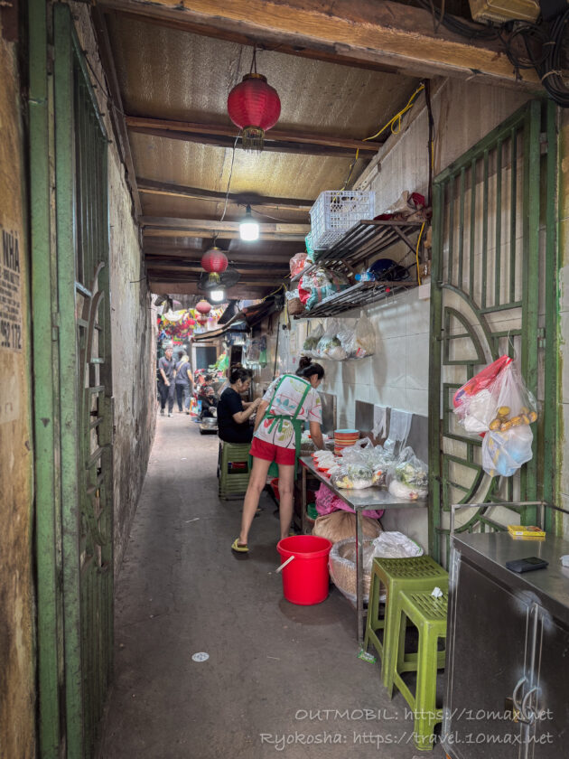 店内, ブンチャー, ハノイ旧市街, Bún Chả 74 Hàng Quạt