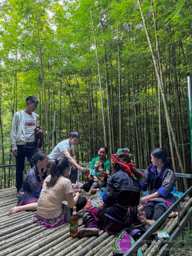 モン族の人々, 民族衣装, Púng Luông Bamboo Forest（プンルオン竹林）, ムーカンチャイ, ベトナム