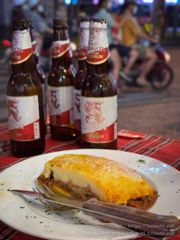 ムサカとビアサイゴン, ギリシャ料理店, ホーチミン, ベトナム, Nhà hàng Cừu non Hy Lạp
