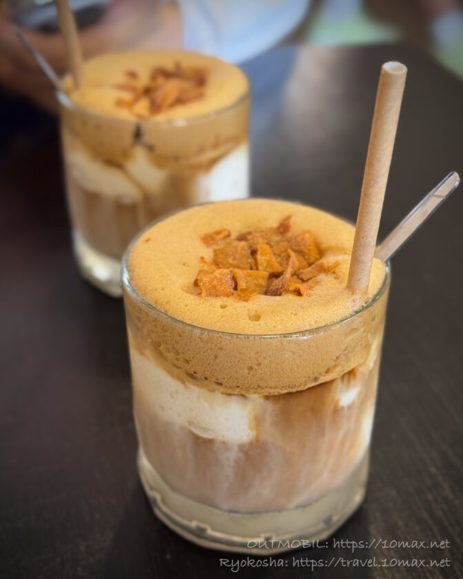 ココナッツコーヒー, 21Grams Vegitarian, カフェアパート, ホーチミン, ベトナム