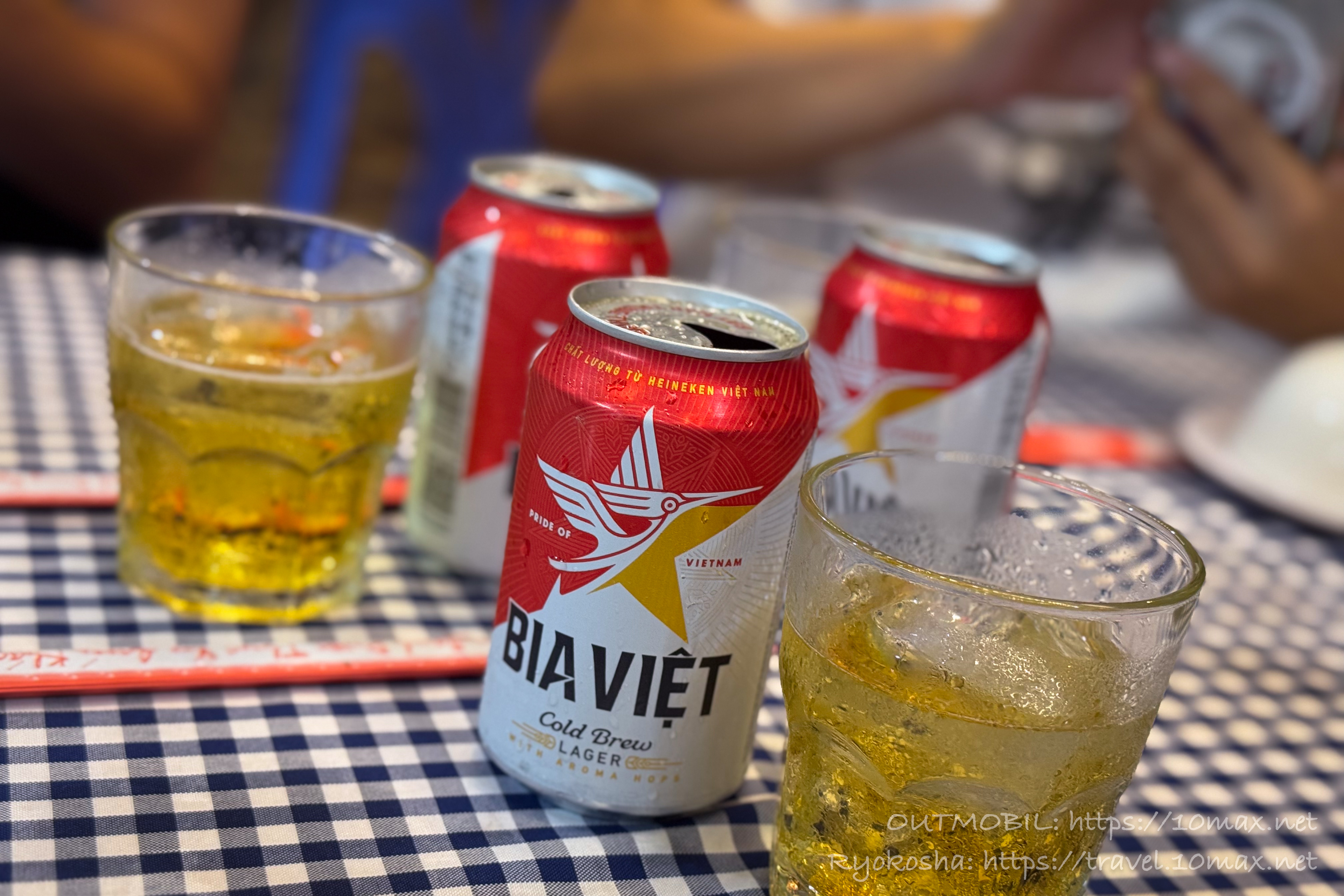 ベトナム国旗をモチーフにしたビール