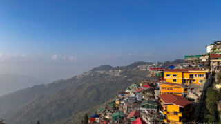 ダージリン到着、そしていきなりのカンチェンジュンガご対面