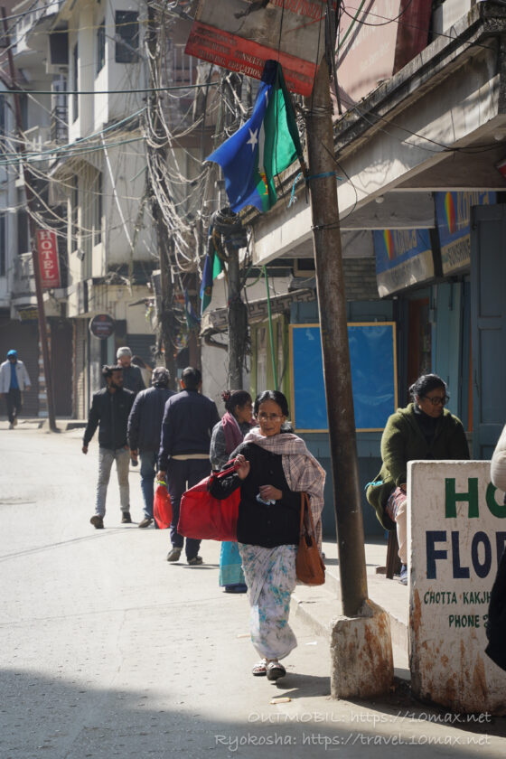 ダージリン市内風景, インド