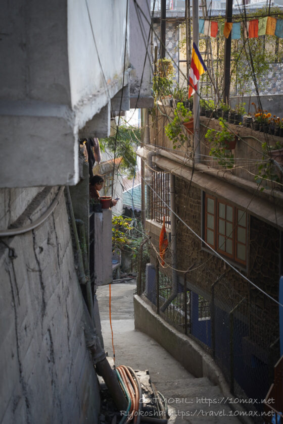 路地, 町中の風景, ダージリン, インド
