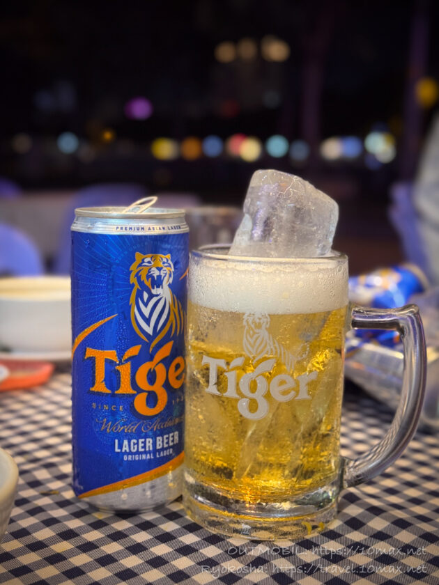 タイガービール, 氷入り, ベトナム