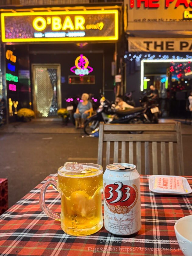 333ビール, O’BAR, ブイビエン通り, ファングーラオ通り, ホーチミン, ベトナム