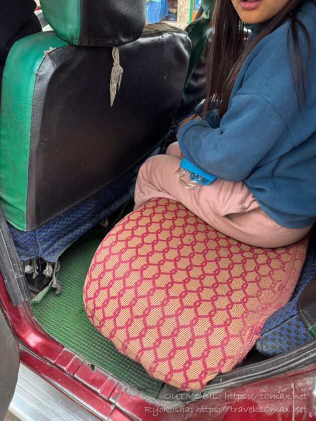 乗合いジープ, ダージリンからガントク, シッキム州, インド