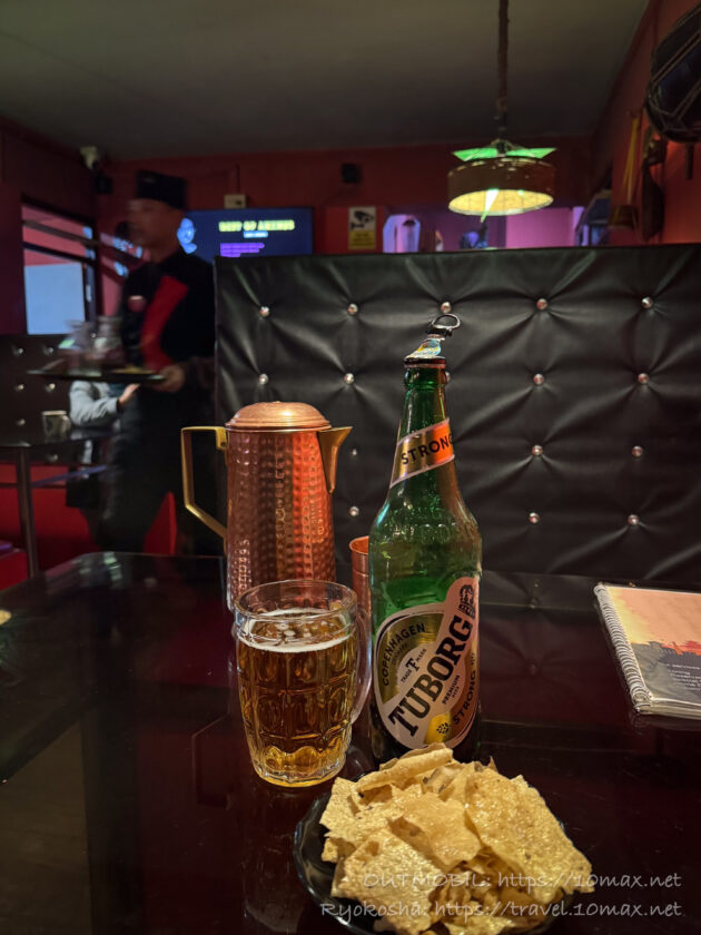 TUBORGビール, ネパール料理, カトマンズキッチン, ダージリン, インド